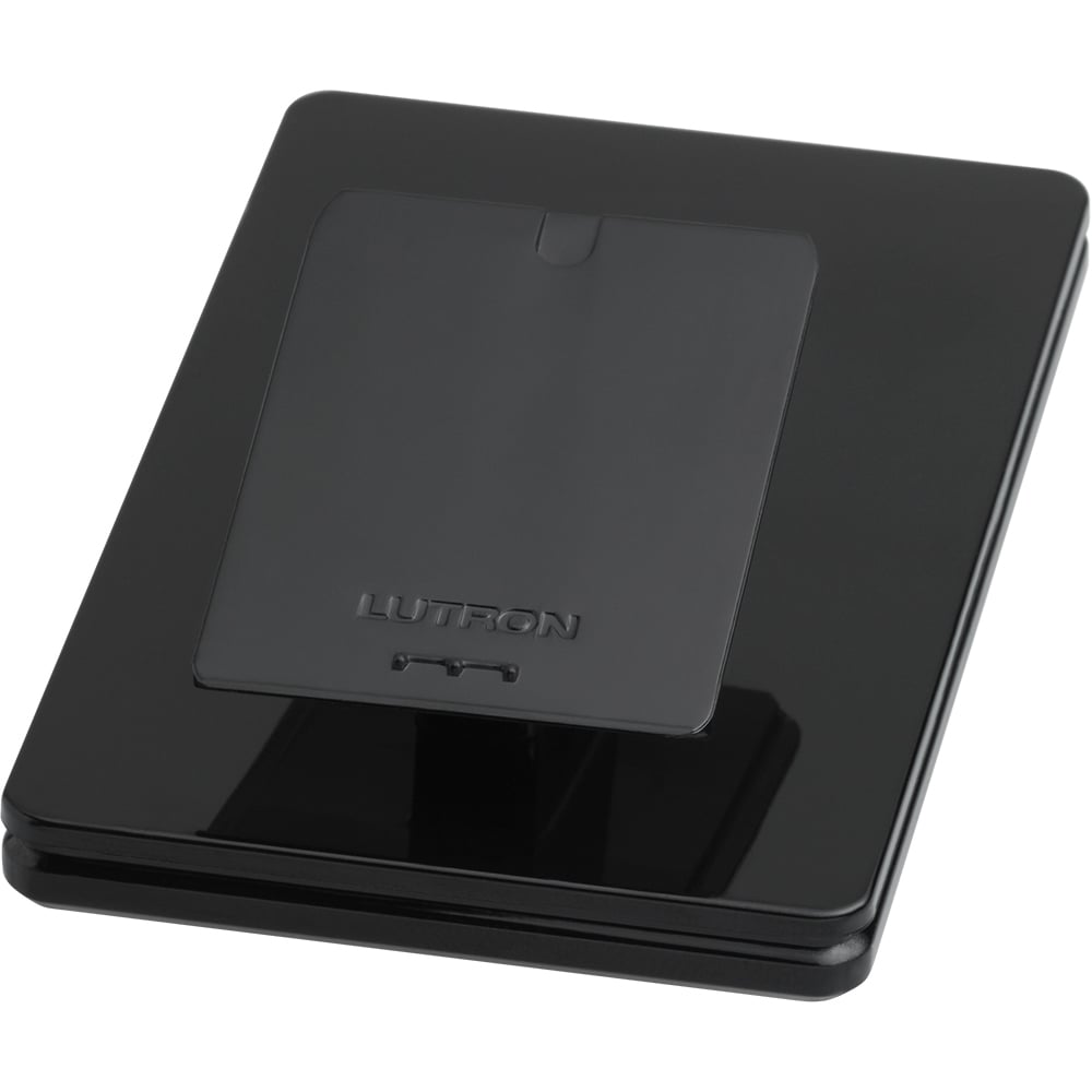 Pico Wireless Controls Pedestal Base, Single pedestal, White finish, in black
