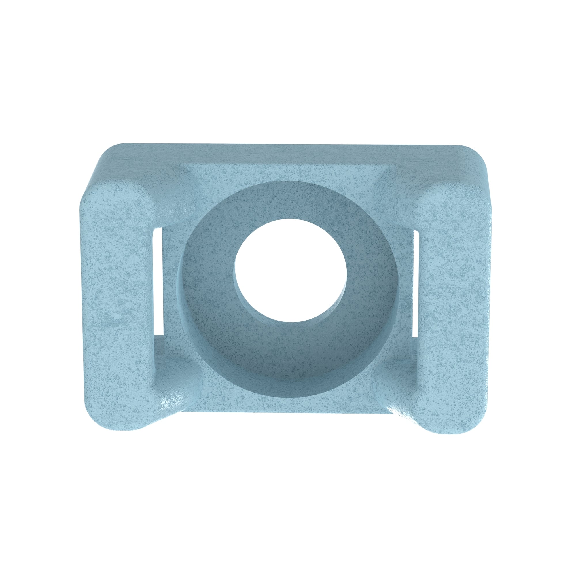 Cable Tie Mount, Metal Detectable Nylon,