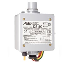DS ROOF/GUTTER CONTROLLER 120/240/277V DUAL 30A, W/BUILT IN SENSOR