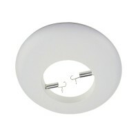 6 in. White Smooth Open Trim Designed for 6 inch Housings