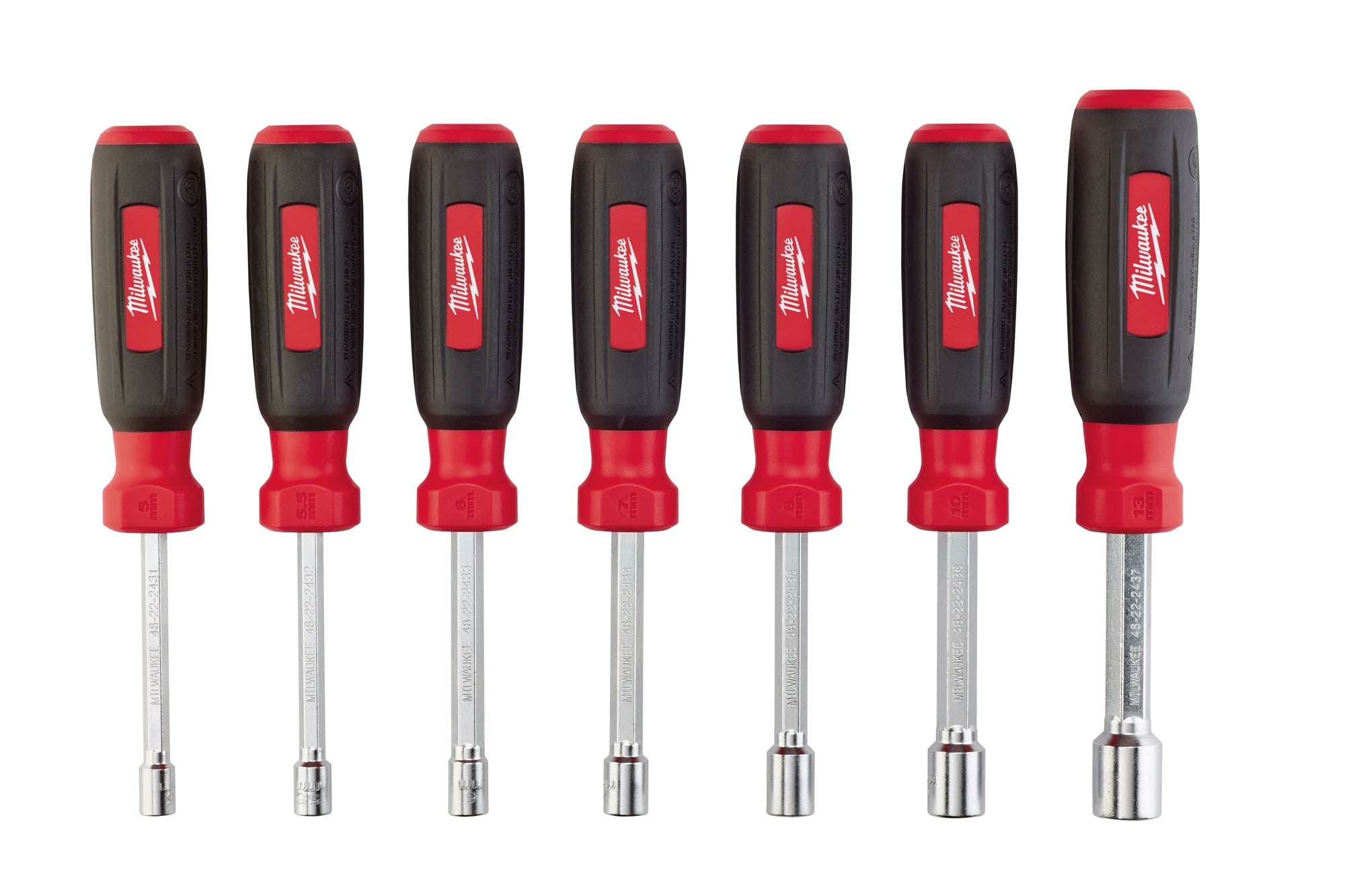 7 pc. Hollow Shaft Metric Nut Driver Set