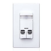  Dual Relay Multi-Tech Occupancy Sensor, No Neutral, White