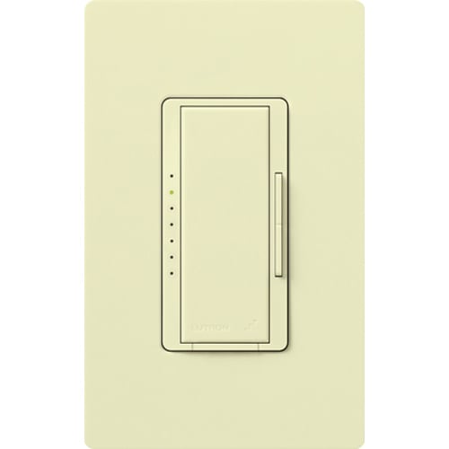 RadioRA 2 Dimmer, Incandescent/Halogen, Magnetic Low-Voltage, Multi-location/single-pole, neutral required, 120V/1000W in almond
