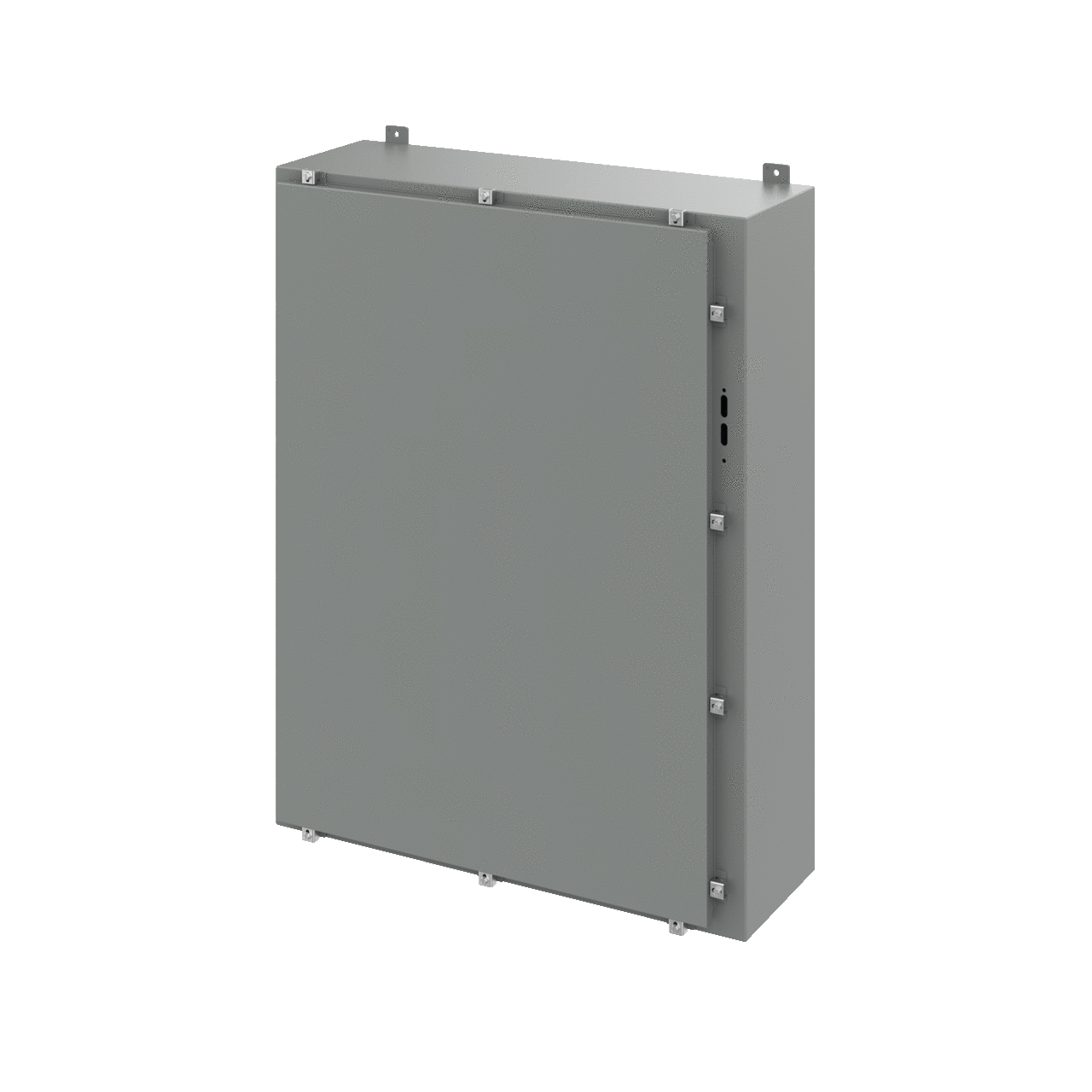 Disconnect Enclosure with Clamps Type 4, 48.00x37x12.00, Gray, Steel