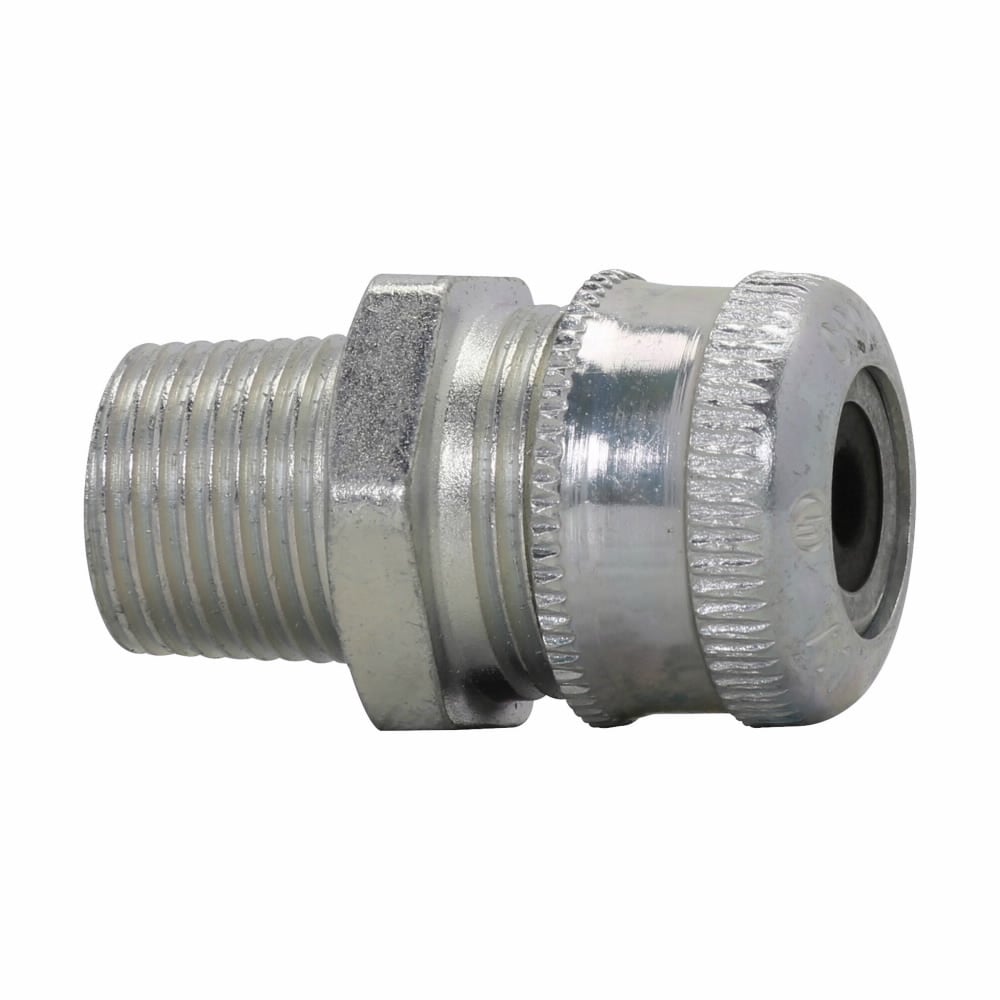 Eaton Crouse-Hinds series CGFP cable gland, Non-armoured and tray cable, Non-armoured gland, Feraloy iron alloy, Outer sheath min/max: 3.000-3.500", General purpose, 4" NPT