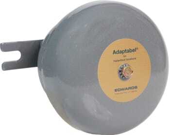 Hazardous Location Explosion Proof Vibrating Bell, 120 VAC, 0.041 A, 84 dB, Surface Mounting, 6 in Diameter