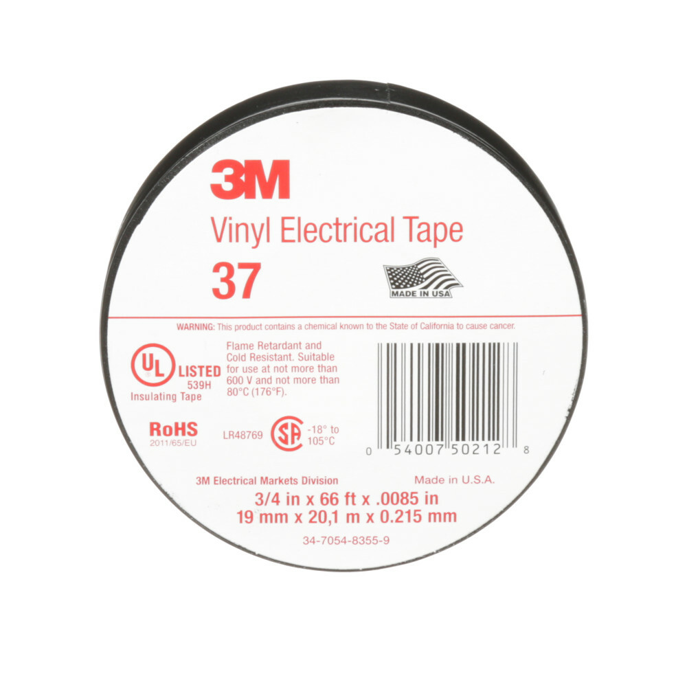 3M SpecificationGrade Vinyl Electrical Tape 37 Crescent Electric Supply Company