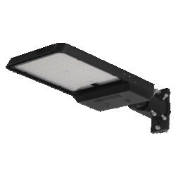 AREA LIGHT OPTISELECT, SELECTABLE WATTAGE 40/60/80W, CCT SELECTABLE 3000/4000/5000K, T3/T4/T5, 120 347V, BLACK
