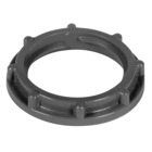 Lock Nut, Size 1 Inch, Material PVC, Color Gray, For use with Schedule 40 and 80 Conduti