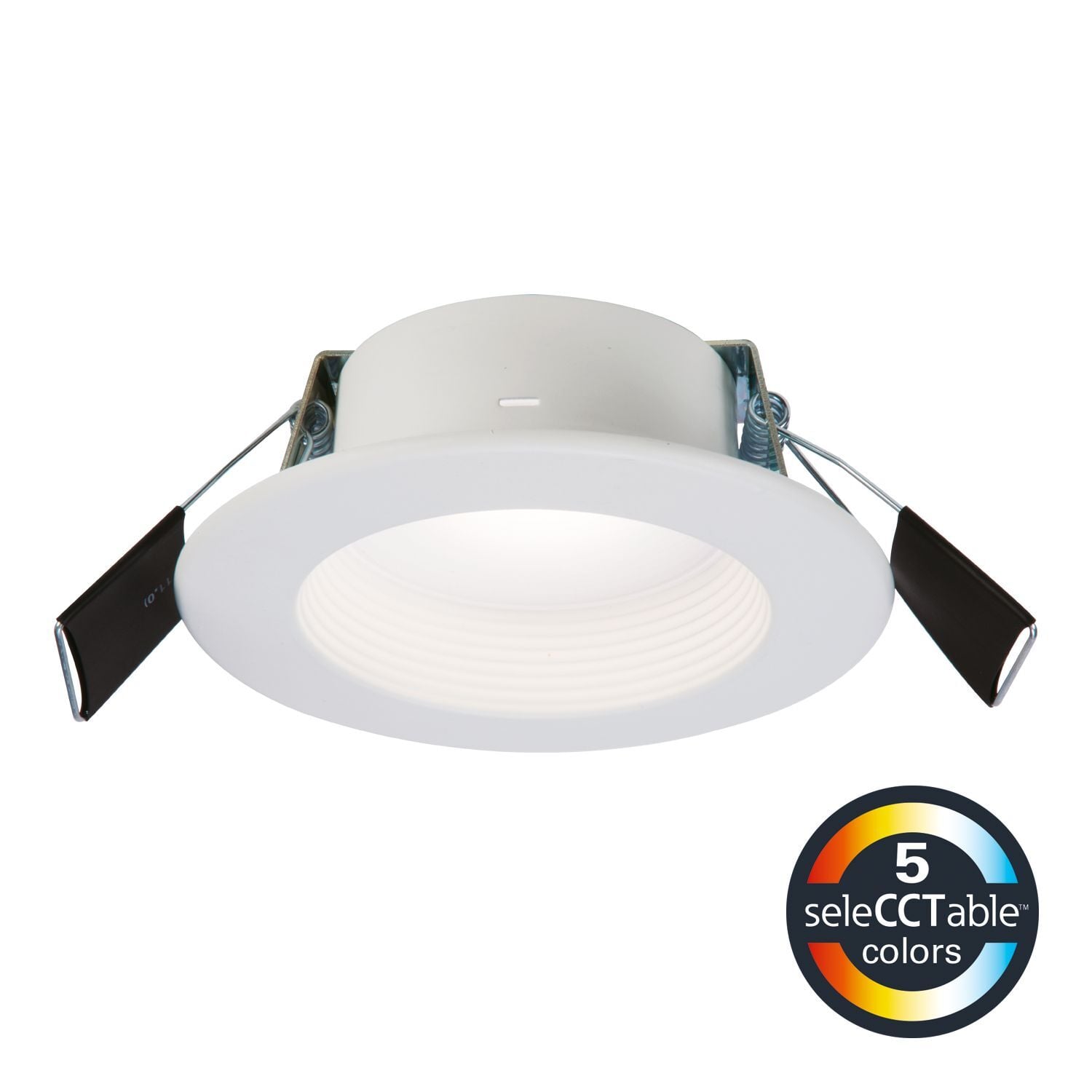 4" all- purpose retrofit LED module, 600 lumens, 90CRI, 120V, Matte white baffle, Direct Mount