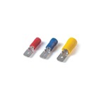 Insulated Vinyl Male - 250 Series Disconnects for Wire Range 12-10, Yellow, Canister
