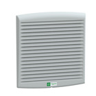 ClimaSys forced vent. IP54, 262m3/h, 24V DC, with outlet grille and filter G2