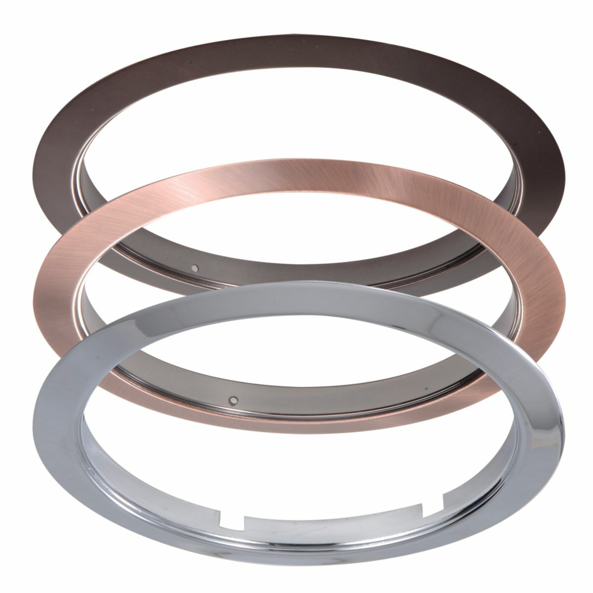Trim Ring, 6" Metal, Tuscan Bronze