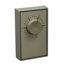 SPST Creep Action Line Voltage Thermostat w/ Heat Ant. rated 22 amps @ 120-240V, 18 amps @ 277V