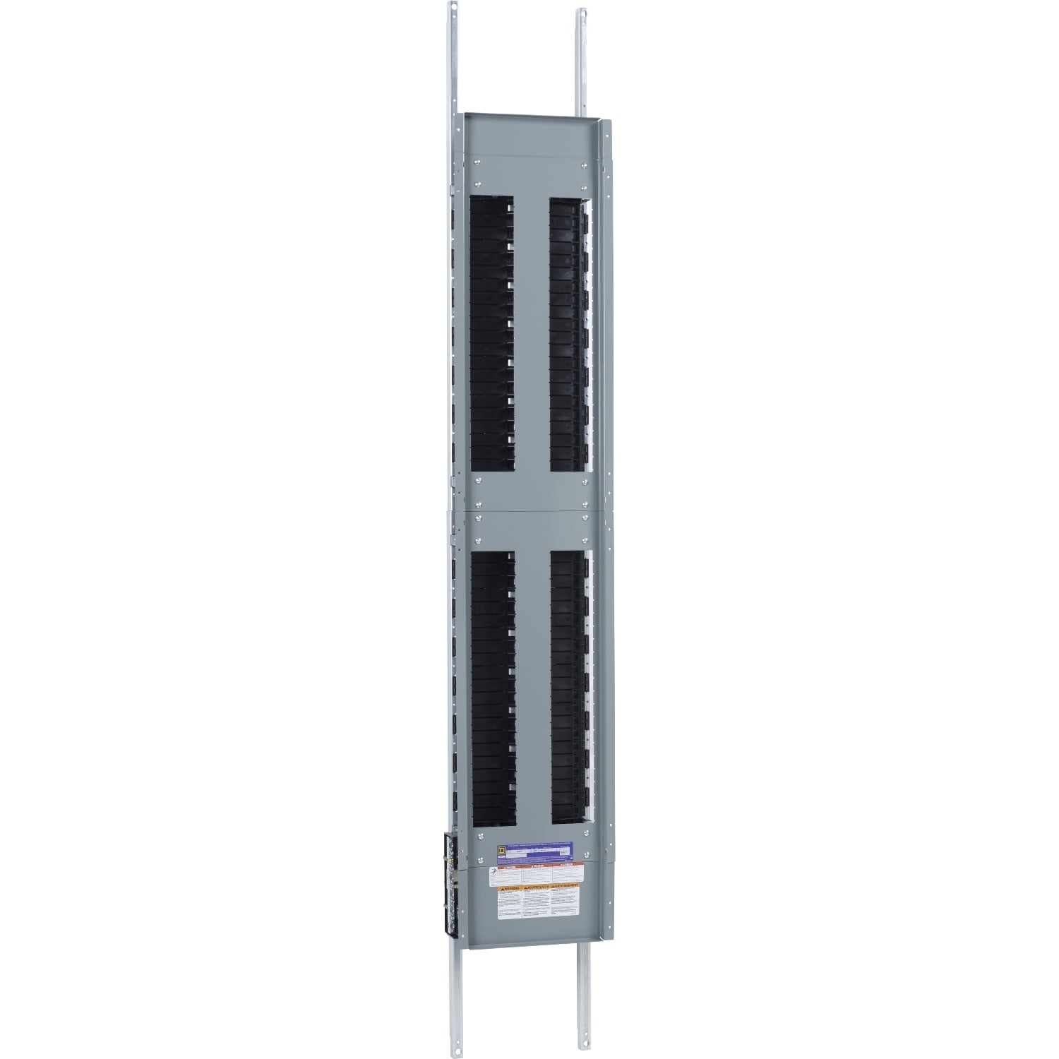 Panelboard interior, NF, main lugs, 600A, Cu bus, 84 pole spaces, 3 phase, 4 wire, 600Y/347VAC max