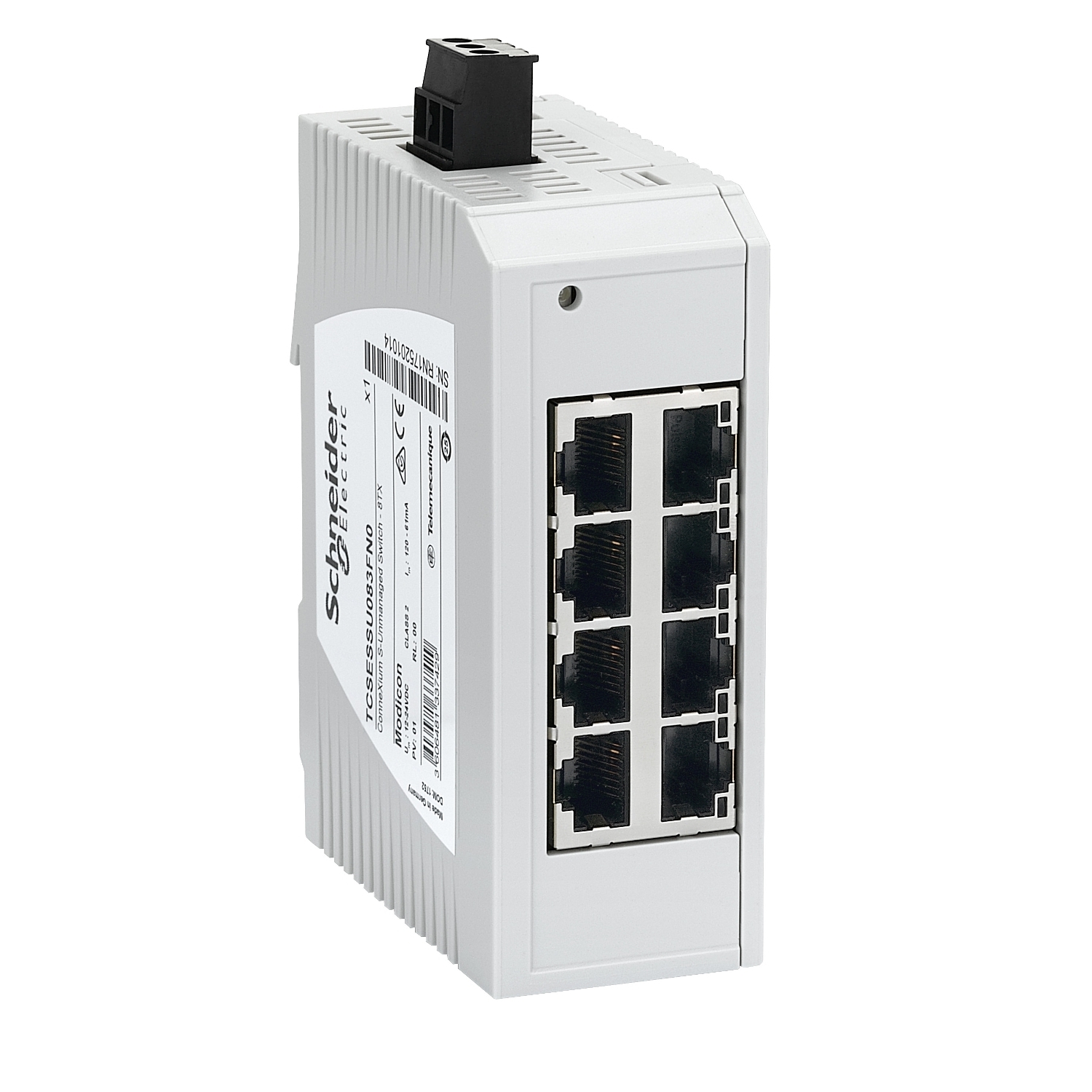 ConneXium Standard Unmanaged Switch - 8 ports for copper