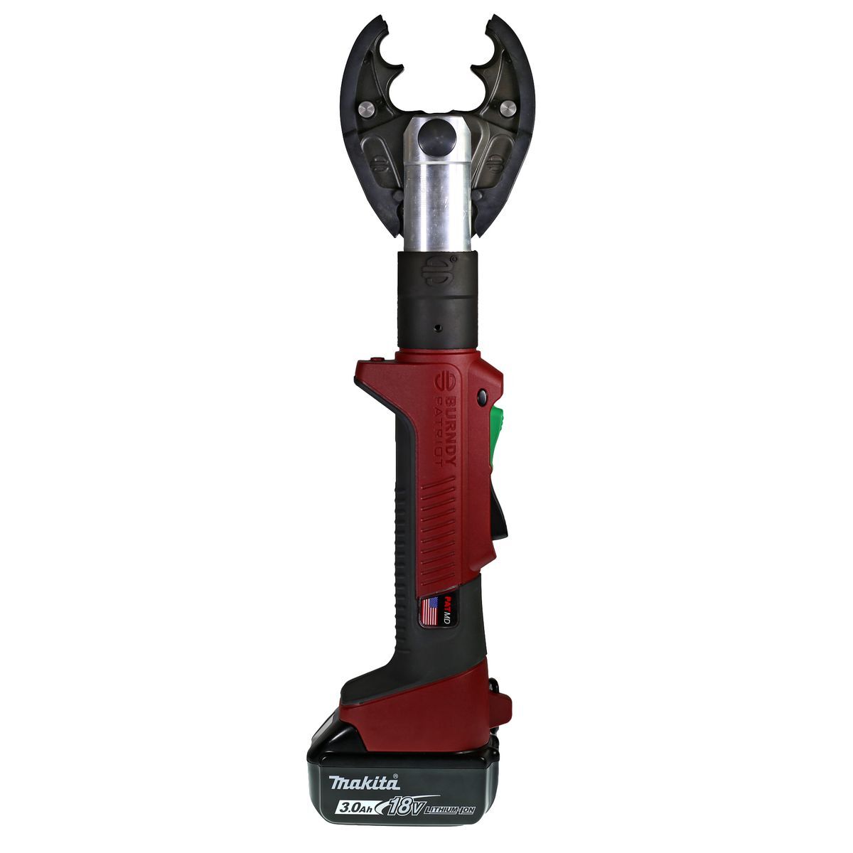 PATMD-LW IN-LINE? 6T Scissor Action, O/D3 Crimp Jaw, 3Ah Li-ion, AC, Utility Bag.