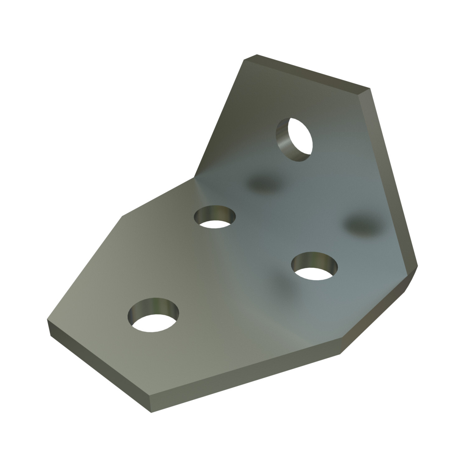 UNISTRUT FITTING, 3-1/2"x 2-1/4"x 3-1/2", GR
