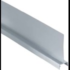 Wiring Duct Divider Solid Wall 1 Inch  High Rigid PVC Gray