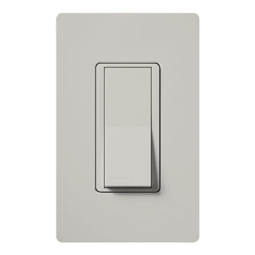 SC-1PS-PD Claro On/Off Rocker Switch, 1 Pole, 15 Amp, Satin, Palladium