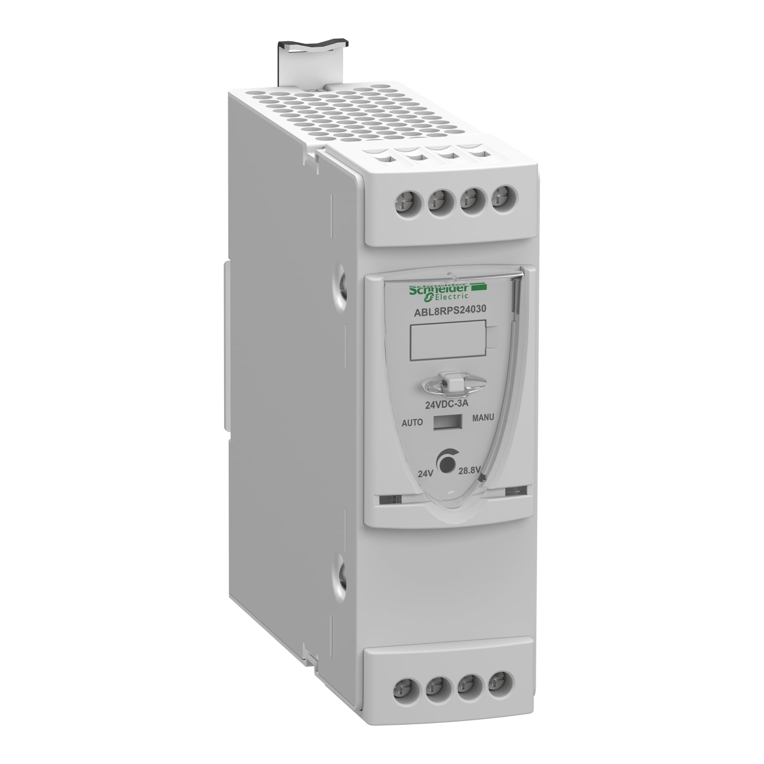 universal power supply, Phaseo, 1 or 2 phase, 100 to 500 V, 24 V, 3 A