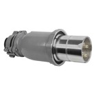J-Line Plug Watertight/Weathertight With Screw Collar, 200 Amp, 3 Pole 4 Wire, with 2 Inch Bushing I.D.