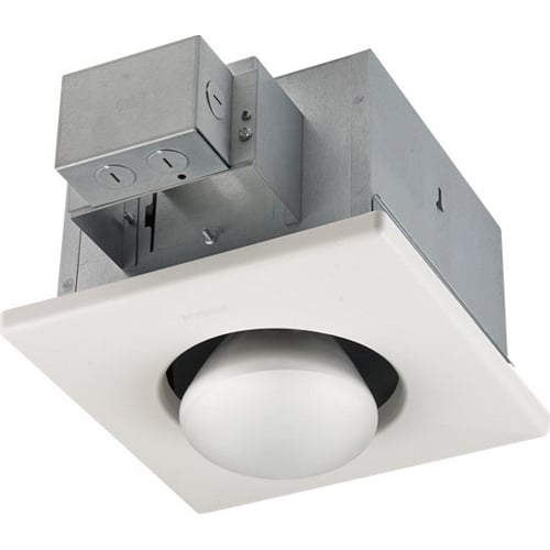 Broan One-Bulb Heater, 250W BR40 Infrared Bulb, Not Type IC