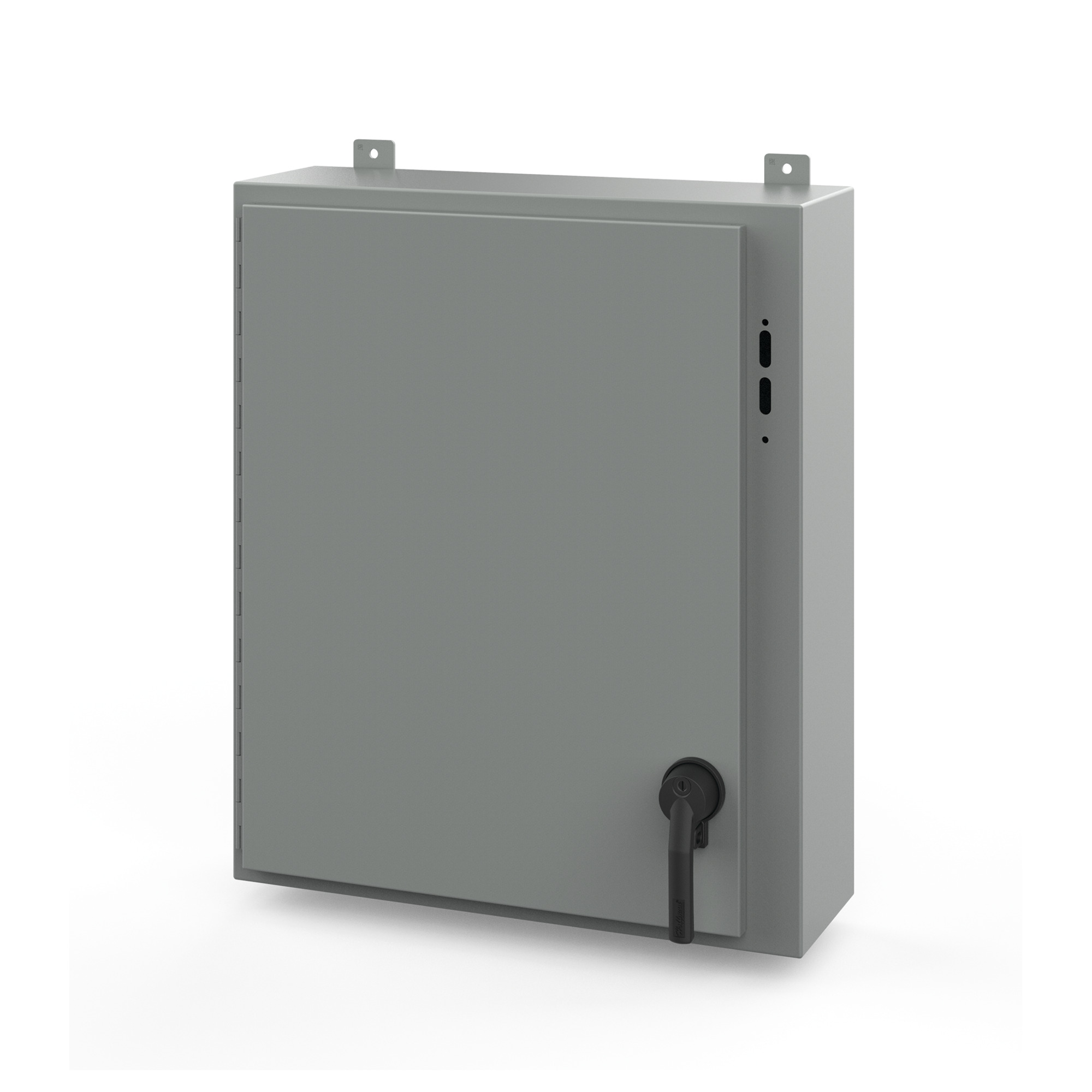 Disconnect Enclosure with Handle Type 12, 30.00x25.38x8.00, Gray, Steel