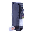 Mini circuit breaker, QO, 20A, 1 pole, 120VAC, 10kA, dual function, pigtail, plug in mount