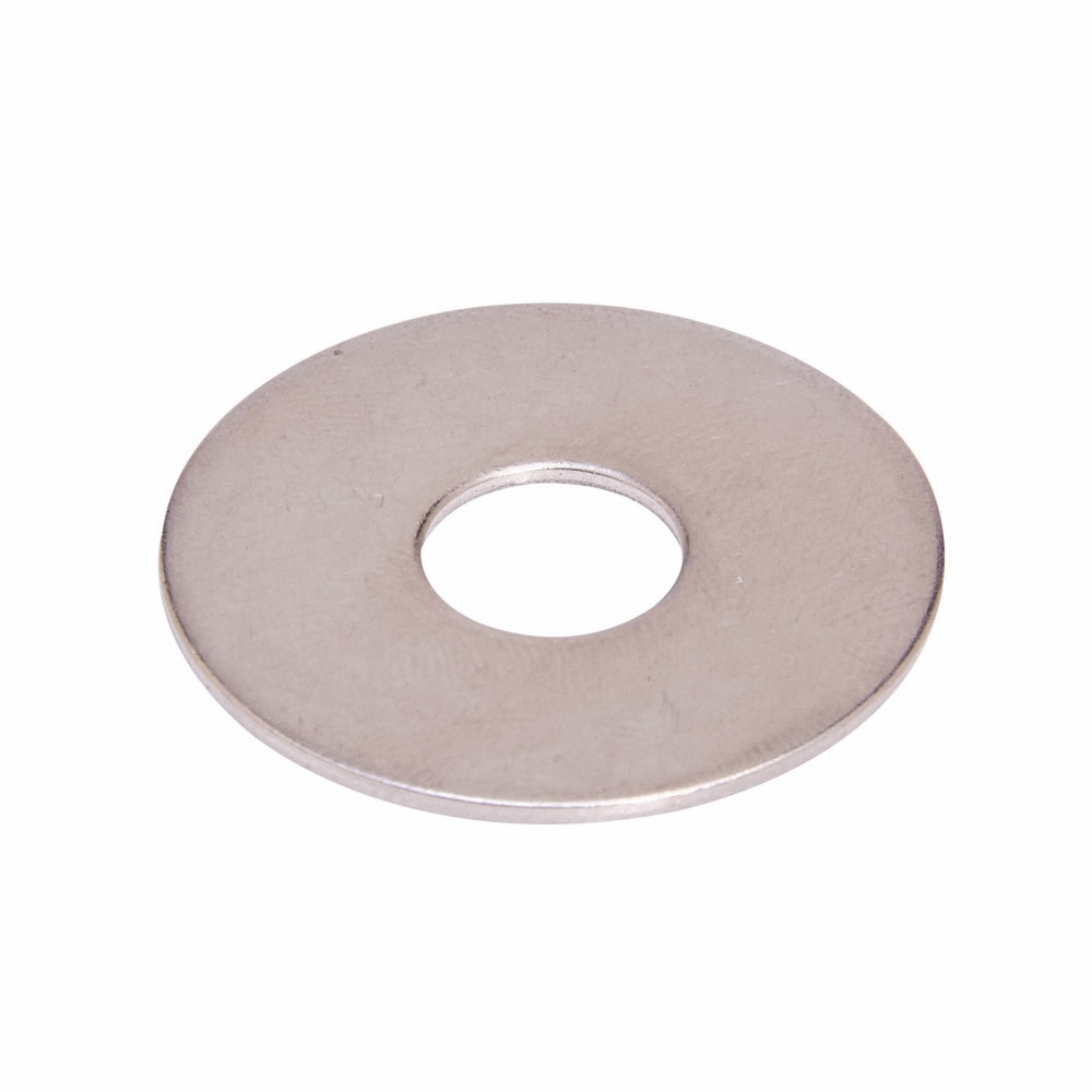 Eaton B-Line series flat washers, 0.08" H x 2.03" L x 2.03" W, Steel, Electro-plated