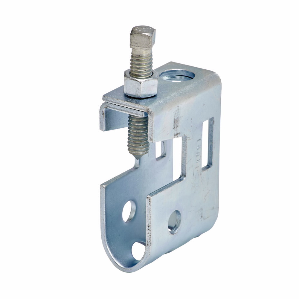 Eaton B-Line series beam clamps, 3" H x 2" L x 2" W, 300 Lbs load cap, 0.75" beam thickness