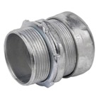 Compression Connector, Concrete Tight, Conduit Size 1-1/2 Inch, Material Steel, For use with EMT Conduit