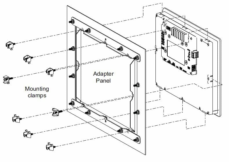 G310 To CRx00010 Adapter Plate