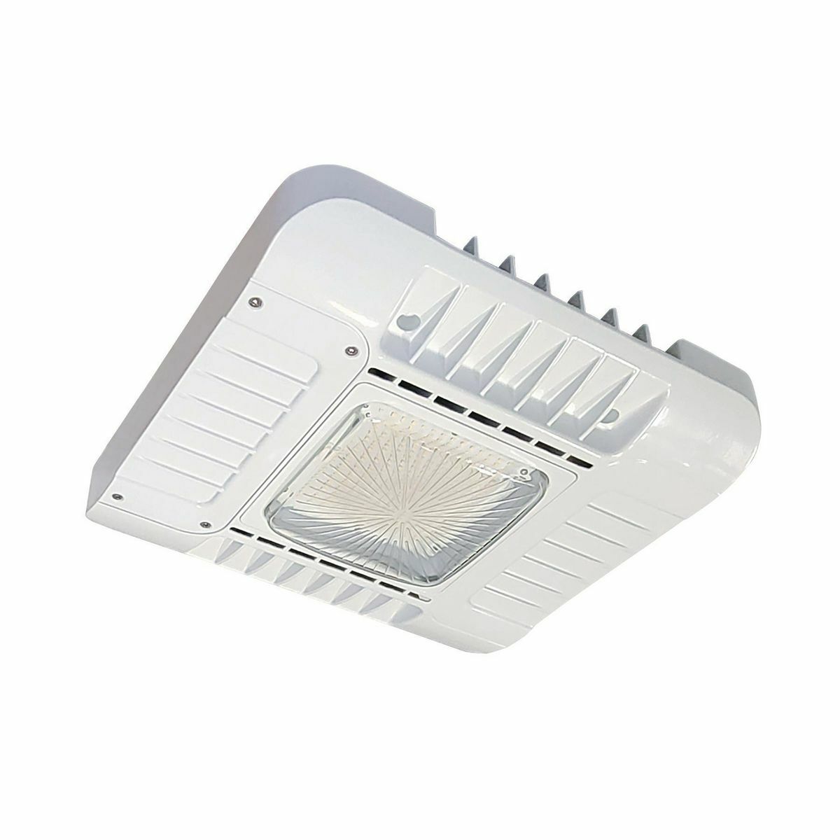 GSY Galasy II Canopy Luminaire is designed for easy installation and maintenance featuring field serviceable driver as well as universal retrofit solutions for HID replacements.