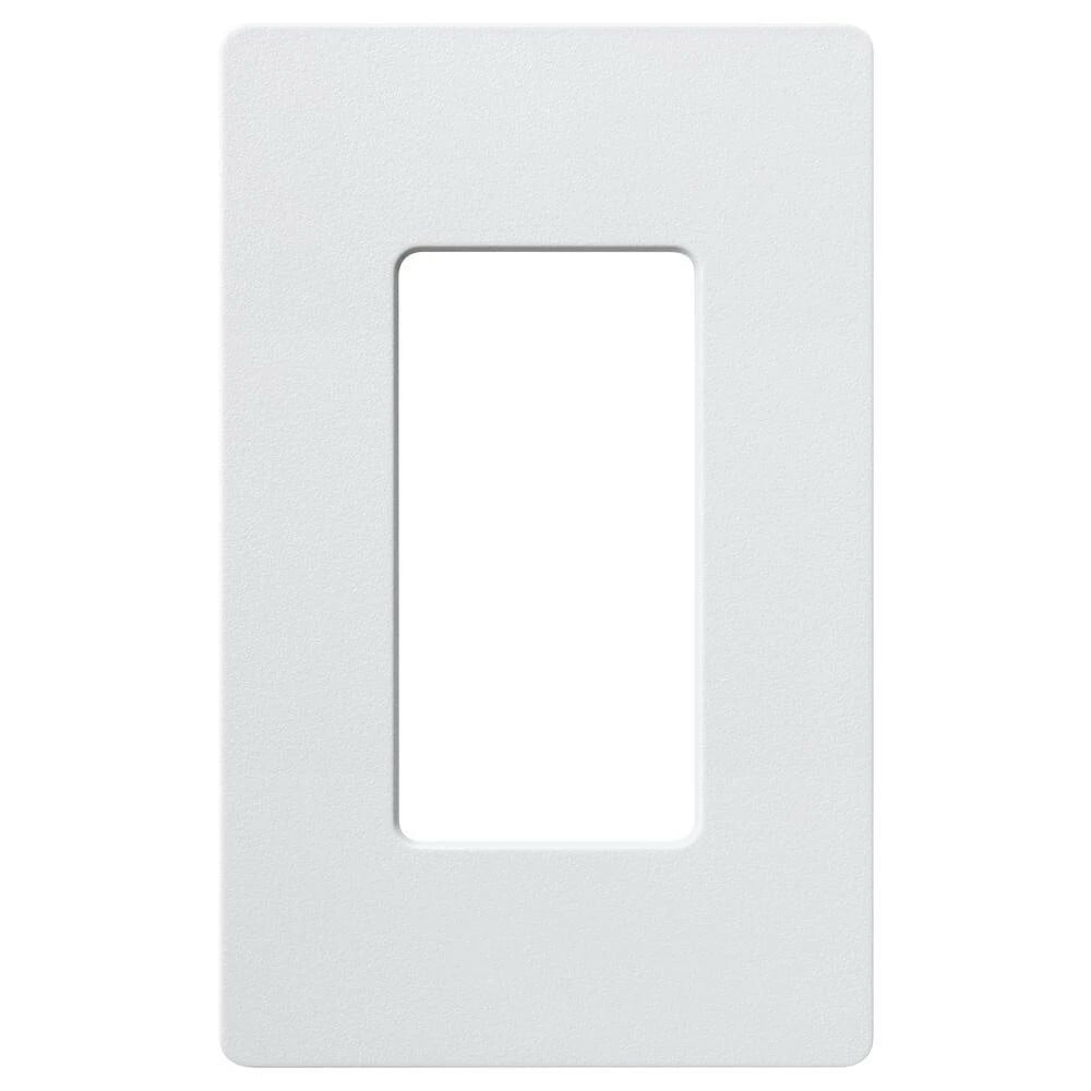 Claro Wallplate, Satin Finish, Single-gang in palladium