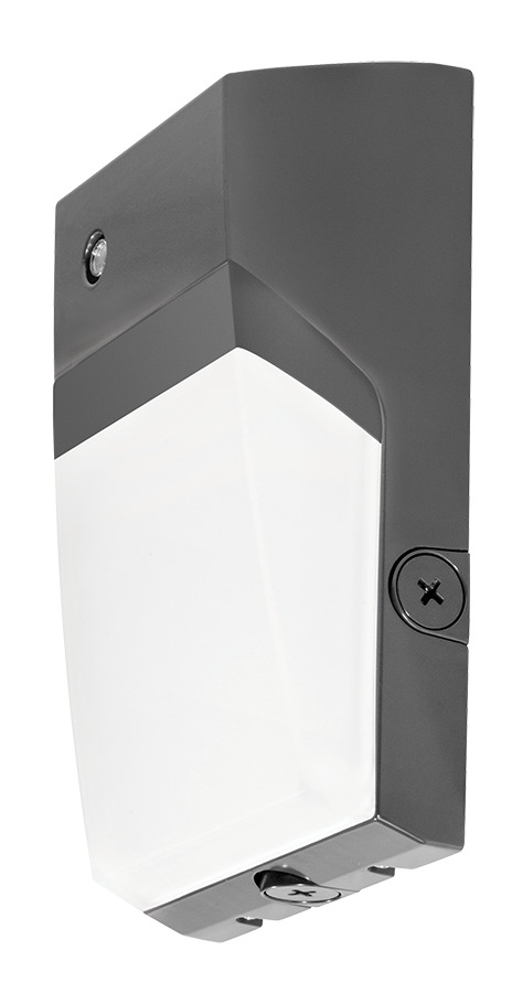 Wall Packs 1374 Lumens Tallpack 12W 0-10V Dimming 277V Photocell Bronze