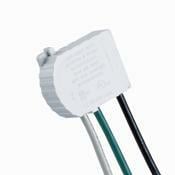 20-Amp, 125-Volt, Right Angle Wiring Module For Lev-Lok Receptacles, Almond