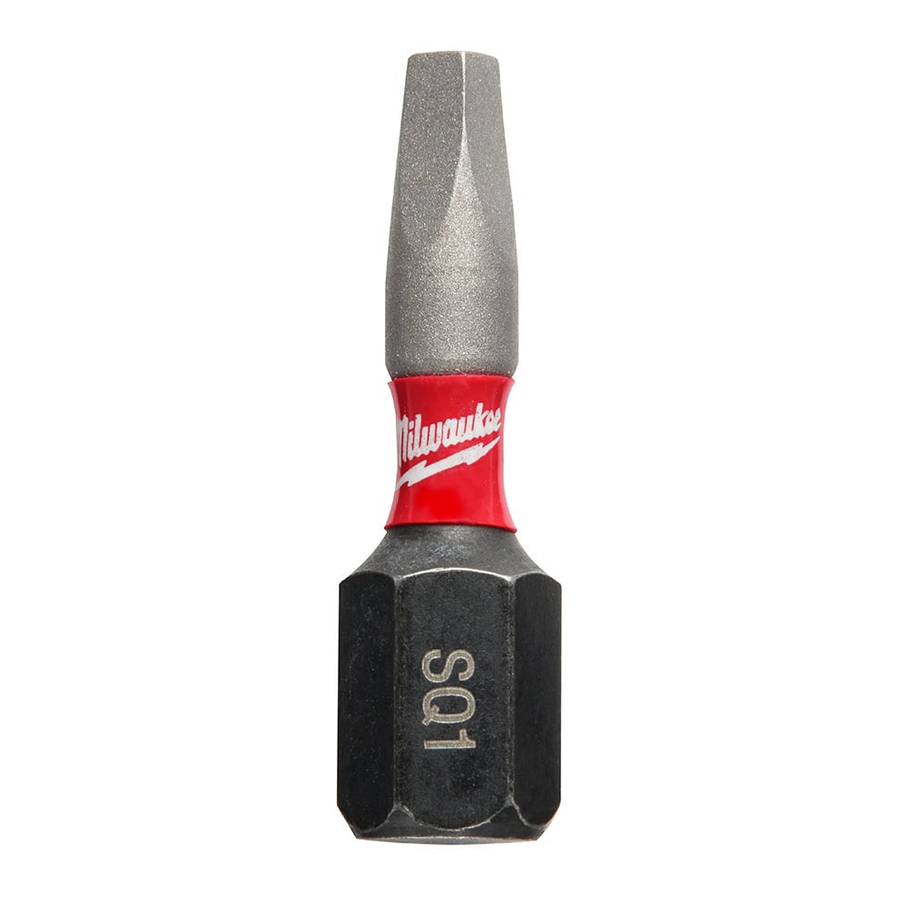 SHOCKWAVE Impact Square Recess #1 Insert Bits-Bulk 25