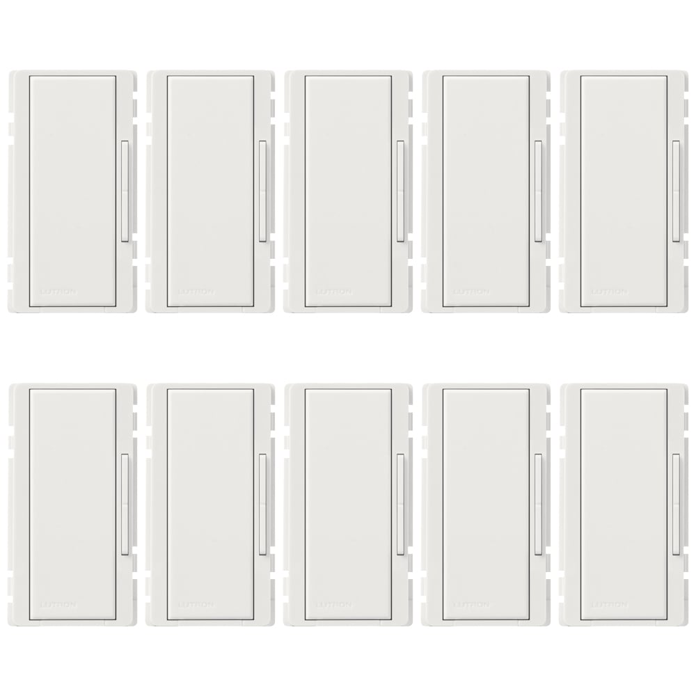 RadioRA 2 Replacement Button Kit for Companion Dimmers, 10-pack in white