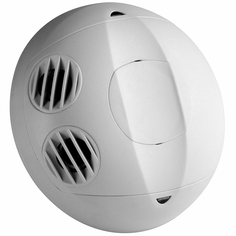  Low Voltage Occupancy Sensor, Ceiling Mounted, 500 Sq Ft Coverage, Active Ultrasonic Only, 2 Way Extended, White