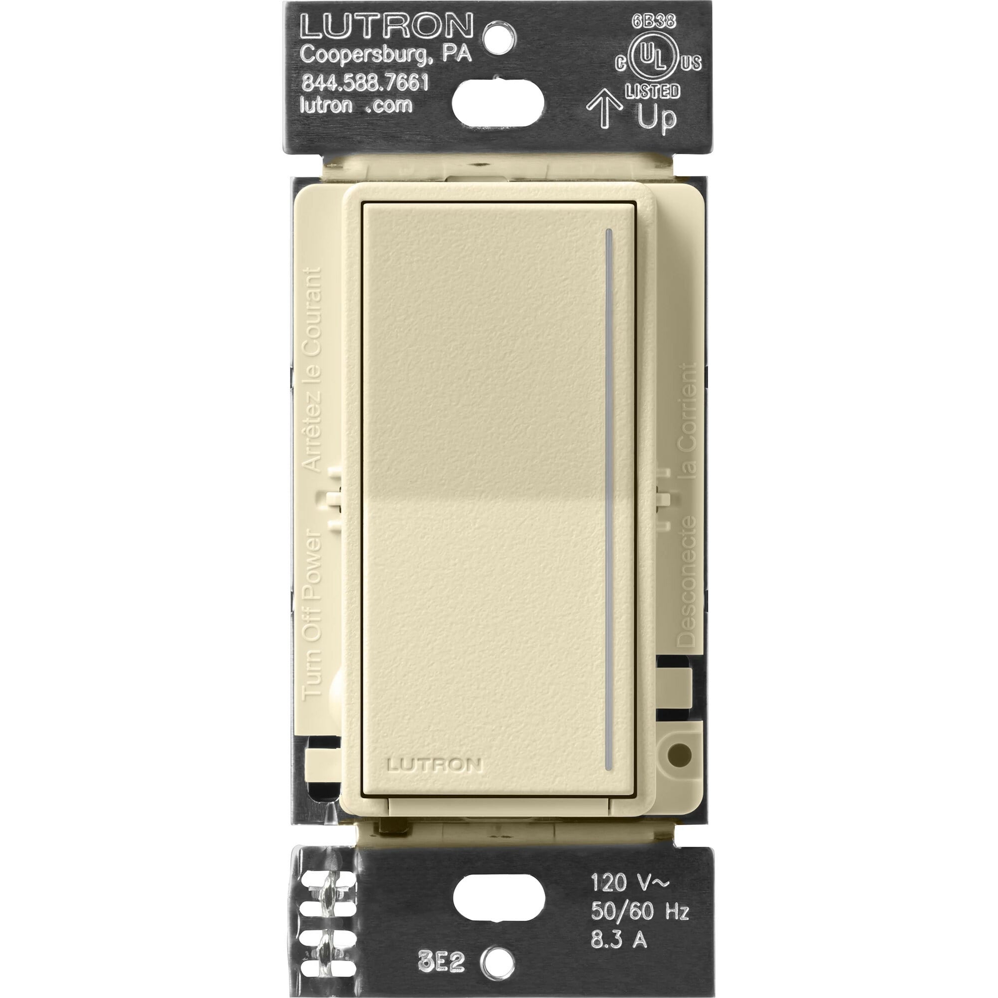 Sunnata Companion Dimmer Switch, for use only with Sunnata Pro LED+ Dimmer Switches, Sand