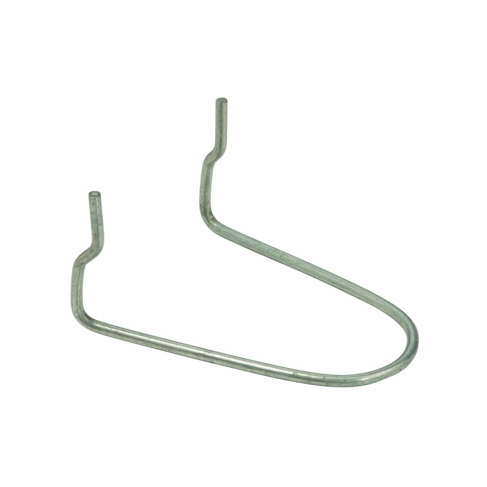 Eaton B-Line series strut mounting bracket, Lathers channel, 1" Height, 1" Length, 1" Width, 0.023lbs, EMT Conduit size: 1", Conduit fasteners, 50 lbs load capacity, Zinc plated
