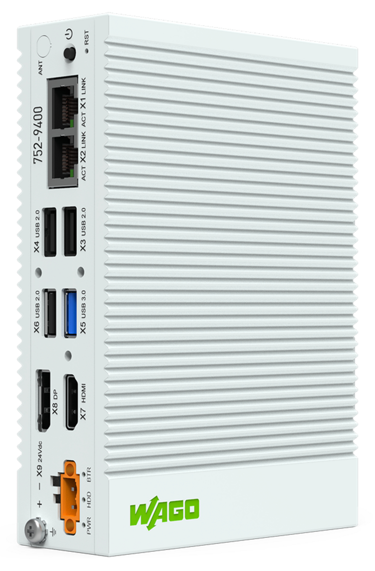 Edge Computer; 2 x ETHERNET, 4 x USB, HDMI, DP; 4GB RAM; 64GB FLASH
