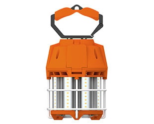 Temporary Lighting 7200 Lumens Hid Temp Light 60W 80CRI 5000K 15 Feet Usplug Type B 120V