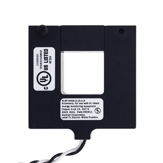 Sub-metering Ct. 200  0.1A.  Split Core. 1x1 Inch- Black