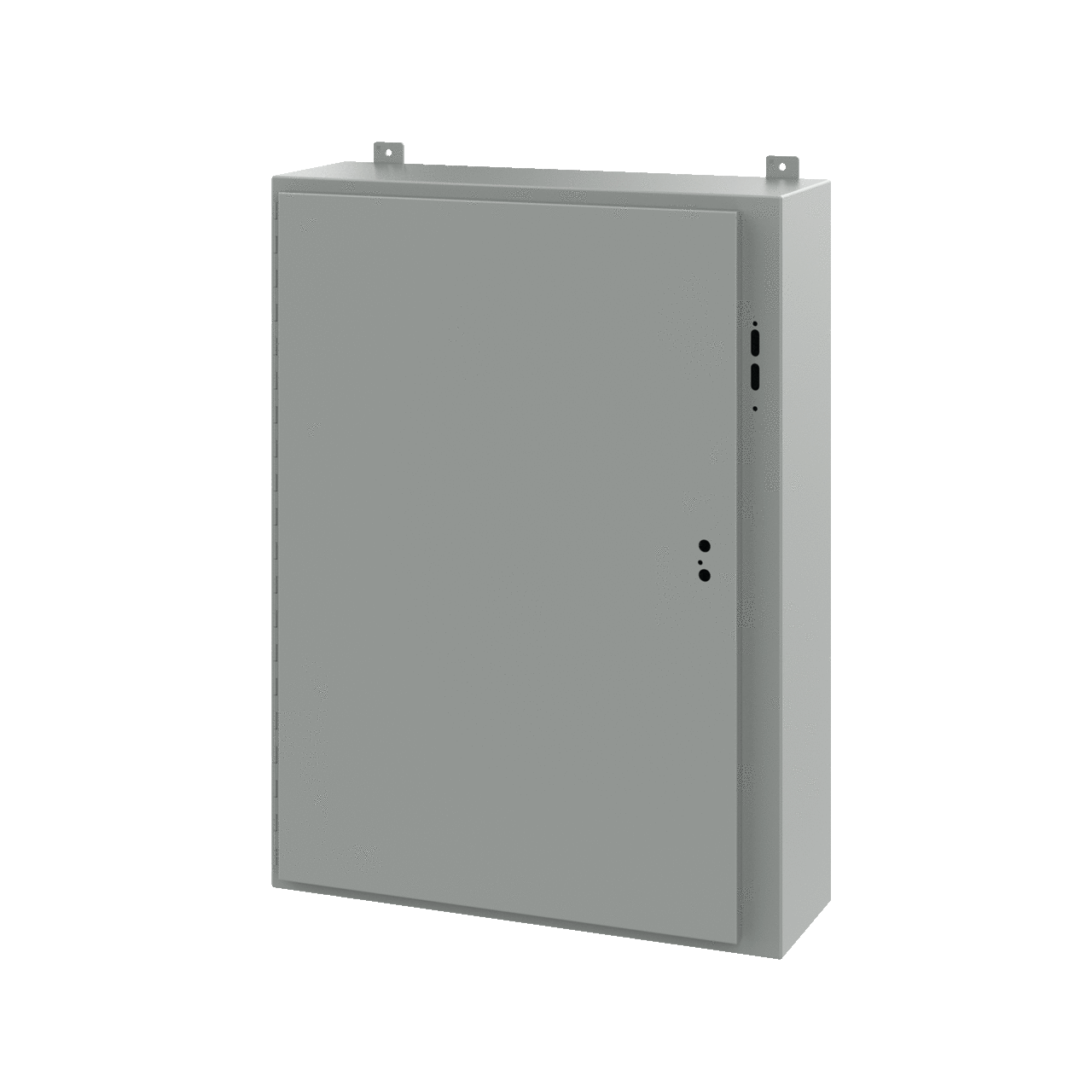 Disconnect Enclosure without Handle Type 12, 42.00x31.38x10.00, Gray, Steel