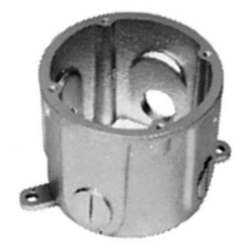 JBLX75L-A Unilets JB Series Conduit Outlet Box With Removable Mounting Lugs, 3/4 in Hub, Copper Free Aluminum, Epoxy Powder Coated
