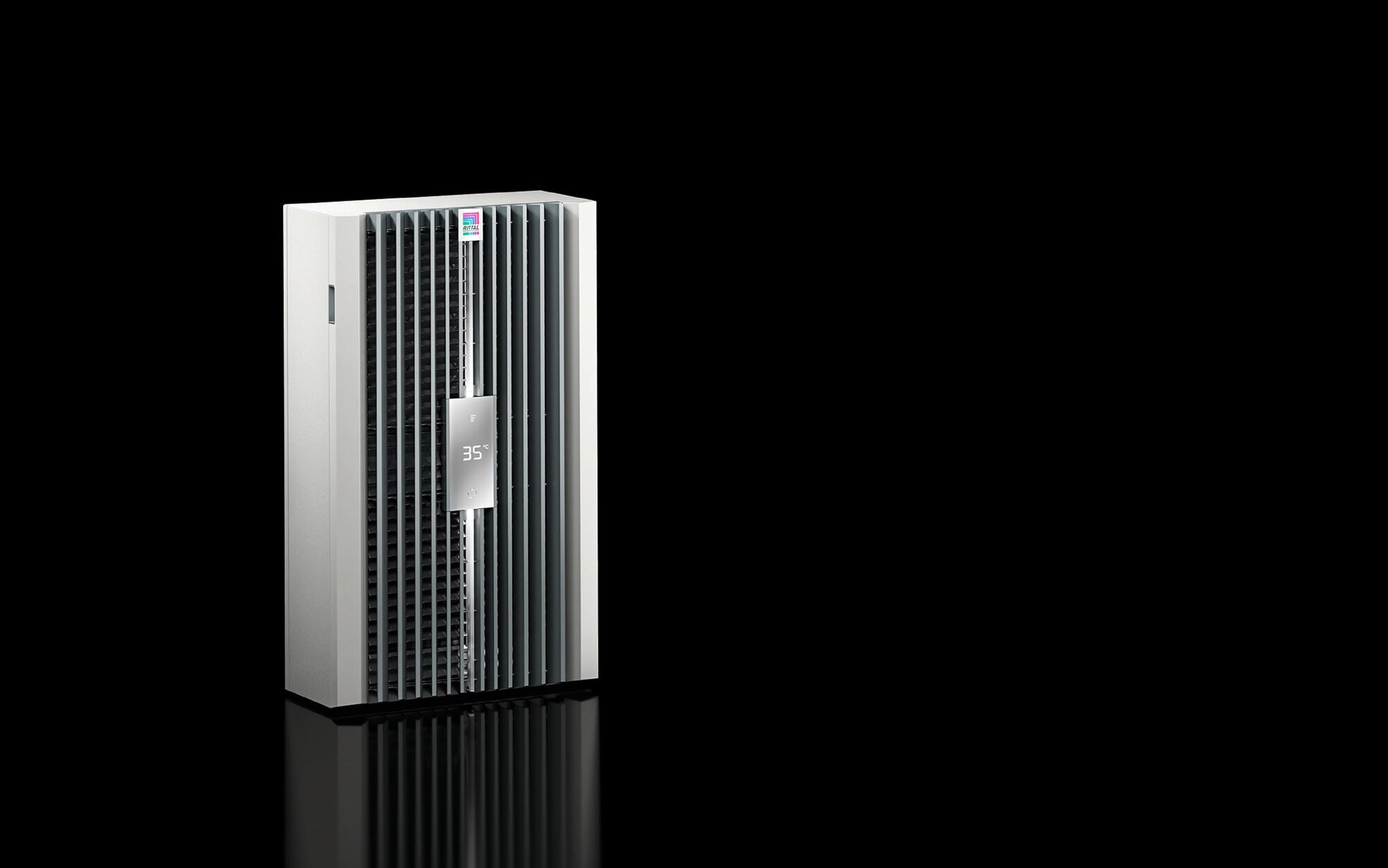 3179800 Blue e+ S Wall Mounted Enclosure Air Conditioner, 1774 BTU, 300 x 570 x 199 mm, Carbon Steel
