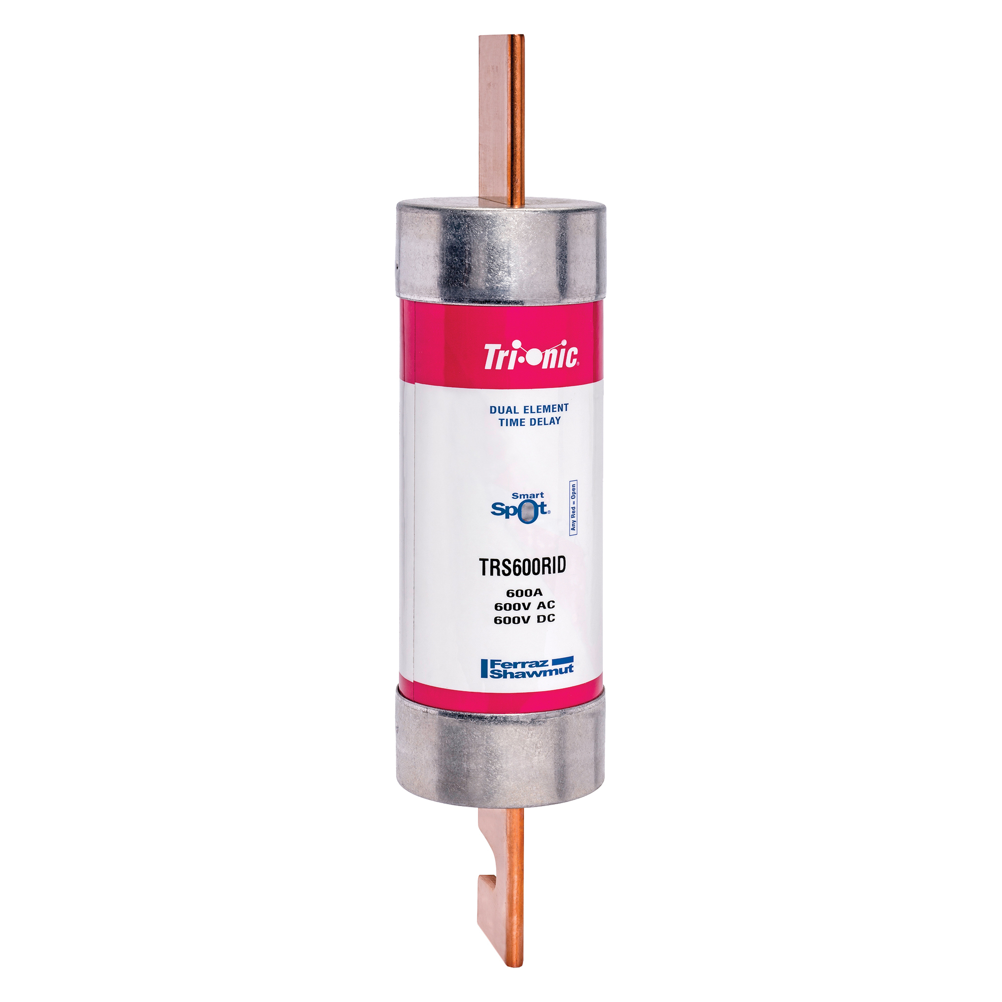 Fuse TRS-R - Class RK5 - Time-Delay 600VAC 600VDC 600A Blade SmartSpot