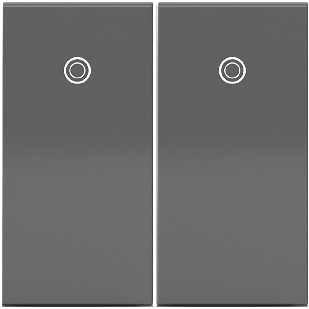 15A 120V Single Pole/3-Way 1-Module Paddle Switch, Magnesium